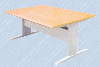 Steel-wood Reading Desk-1 from GUANGZHOU ZHENYUE STEEL OFFICE EQUIPMENT CO.,LTD, SHANGHAI, CHINA